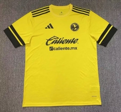 (S-4XL) 2025-26 Club América Yellow Thailand Training Soccer Jersey -912