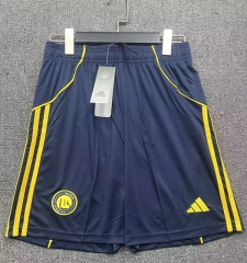 2025-26 Al-Nassr FC Home Royal Blue Thailand Soccer Shorts