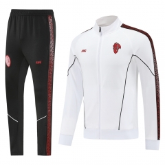 2025-26 AC Milan White Thailand Soccer Jacket Uniform-LH