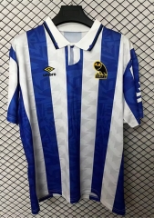 Retro Version 1991 Sheffield Wednesday Home Blue&White Thailand Soccer Jersey AAA-2044