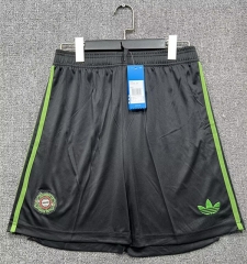 25-26 Bayern München Black Thailand Soccer Shorts-718