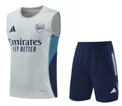 2025-26 Arsenal Light Gray Thailand Vest  Soccer Uniform-418