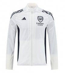 25-26 Arsenal White Trench Coats-LH