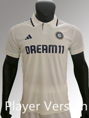 Player Version 2025-26 India  Away Beige  Thailand Soccer Jersey AAA-9573
