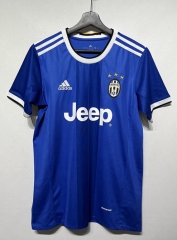 Retro Version 16-17 Season Juventus Away Blue Thailand Soccer Jersey AAA-2483