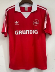 1980 Retro version FC Nürnberg Home Red Thailand Soccer Jersey AAA-2282