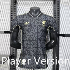 Player Version 2025-26 Liverpool  Black Thailand Soccer Jersey AAA-888