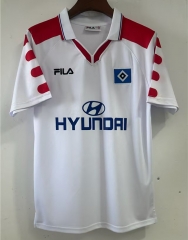 Retro Version 1998 Hamburger SV Home White Thailand Soccer Jersey AAA-2282