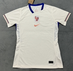 2025-26 France Away White Thailand women Soccer Jersey AAA-4506