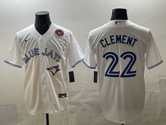 MLB Toronto Blue Jays White#22 Jersey-0840