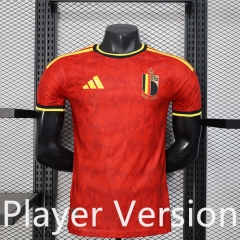 Player Version 2026-27  Belgium Home Red Thailand Soccer Jersey AAA-888