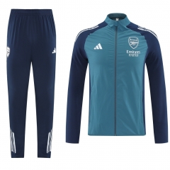 2025-2026 Arsenal Blue Thailand Trench Coat Suit-LH