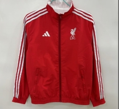 2025-26 Liverpool White&Red Trench Coats -0255
