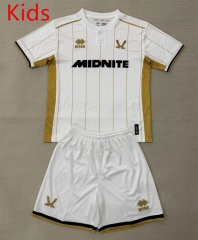 2025-2026 Sheffield United Away White Kids/Youth Soccer Uniform-AY