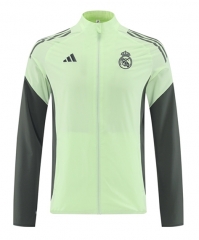 25-26 Real Madrid Light Green Trench Coats-LH
