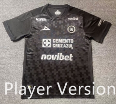 (S-4XL) 25-26 Player Version Cruz Azul 2nd Away Black Thailand Soccer Jersey AAA-912