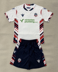 2025-2026 Bolton Wanderers F.C Home White Soccer Uniform-AY