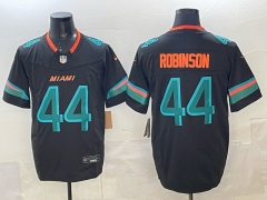 NFL Miami dolphins Retro Version 5th Generation Black #44 Jersey(Logo 1)-0840