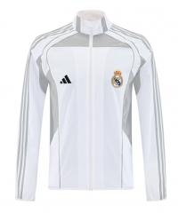 25-26 Real Madrid White Trench Coats-LH