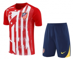 2025-2026 Atlético Madrid Red&White Thailand Training Soccer uniform-418