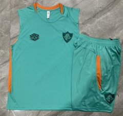 2025-2026 Fluminense de Feira Green Vest Thailand Soccer Tracksuit Uniform-815