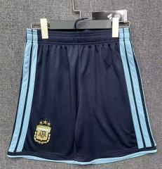 2026 World Cup Argentina Home Royal Blue Thailand Soccer Shorts