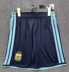 2026 World Cup Argentina Home Royal Blue Thailand Soccer Shorts