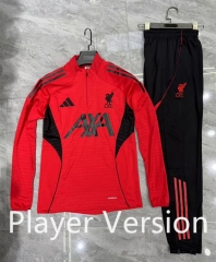 Player version 2025-2026 Liverpool Red Thailand Soccer Tracksuit-4627