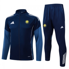 2025-2026 Al-Nassr FC Royal Blue Soccer Jacket Uniform-815
