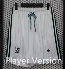 Player Version 25-26 Casual Style Liverpool White Thailand Soccer Shorts-888