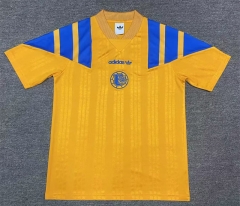 (S-4XL)Retro Version 2025-26 Tigres UANL Yellow Thailand Soccer Jersey AAA-912