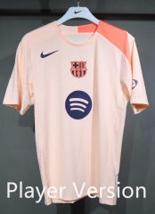 (S-3XL)Player version 2025-26 Barcelona Light Pink Thailand Soccer Training Jersey-5229
