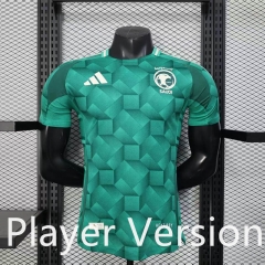 Player version 2025-26 Saudi Arabia Home Green Thailand Soccer Jersey AAA-888