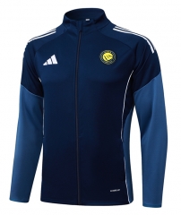 2025-2026 Al-Nassr FC Royal Blue Soccer Jacket Coat-815