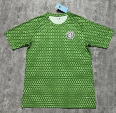 2025-26 Manchester City Green Training Soccer Jersey AAA-4506
