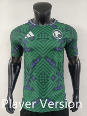 Player version 2026-27 Saudi Arabia Home Green Thailand Soccer Jersey AAA-0871