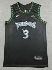 2026 Minnesota Timberwolves Black#3 NBA Jersey-1380