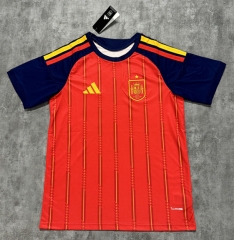 (S-4XL)2026-27 Spain Home Red Thailand Soccer Jersey AAA-4506