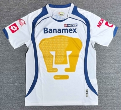 Retro Version 08-09 PA UNAM Home White Thailand Soccer Jersey AAA-912