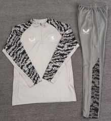 2025-2026 Middlesbrough Light Gray Soccer Tracksuit Uniform-4692