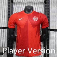 Player Version 2026-2027 Canada Home Red Thailand Soccer Jersey AAA-888