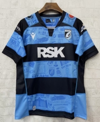 25-26 Cardiff Blues Black&Blue Rugby Shirts