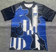 2025-26 Hertha BSC Blue Thailand Soccer Jersey AAA-5493