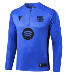 2025-2026 Barcelona Purple Thailand Soccer Tracksuit Top(Steel Stamped)-815