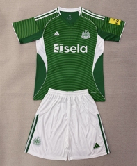 25-26 Newcastle United Away Green  Soccer Uniform-AY