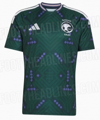 (S-4XL)2026-27 Saudi Arabia Home Dark Green Thailand Soccer Jersey AAA-8025