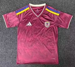 (s-4xl)2025-26 Venezuela Home Red Thailand Soccer Jersey AAA-2483