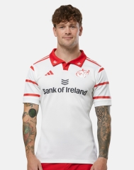 25-26  Munster Away White Rugby Shirts