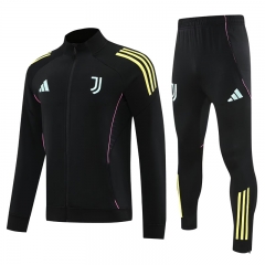2025-26 Juventus FC Black Thailand Soccer Jacket Uniform-4627