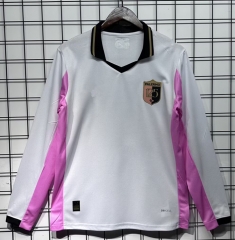 (S-4XL)125th Anniversary Version Palermo White LS Thailand Soccer Jersey AAA-2483